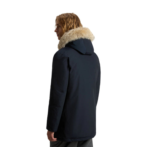 Woolrich Parka lungo Parka Uomo lungo Arctic con pelliccia M A25 - WOOLRICHCFWOOU0482MRUT0001 - MLB - M - Francavilla Moda